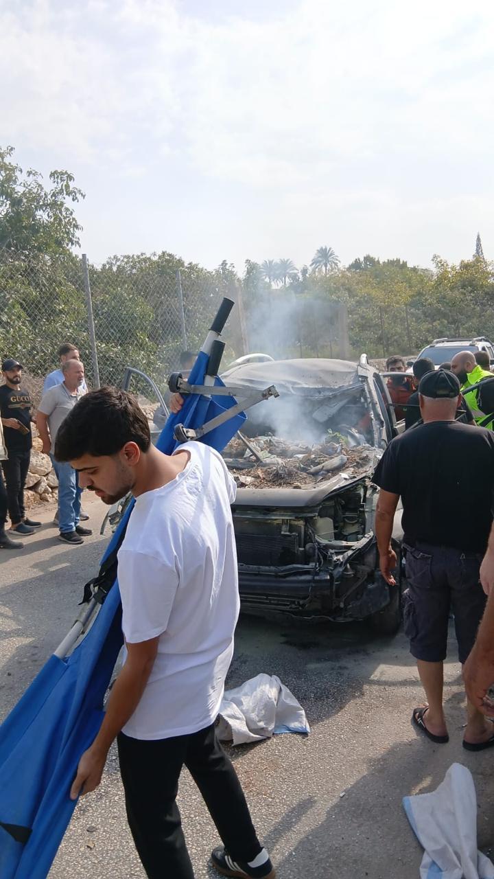 شهيد جراء غارة من مسيرة على طريق العباسية 