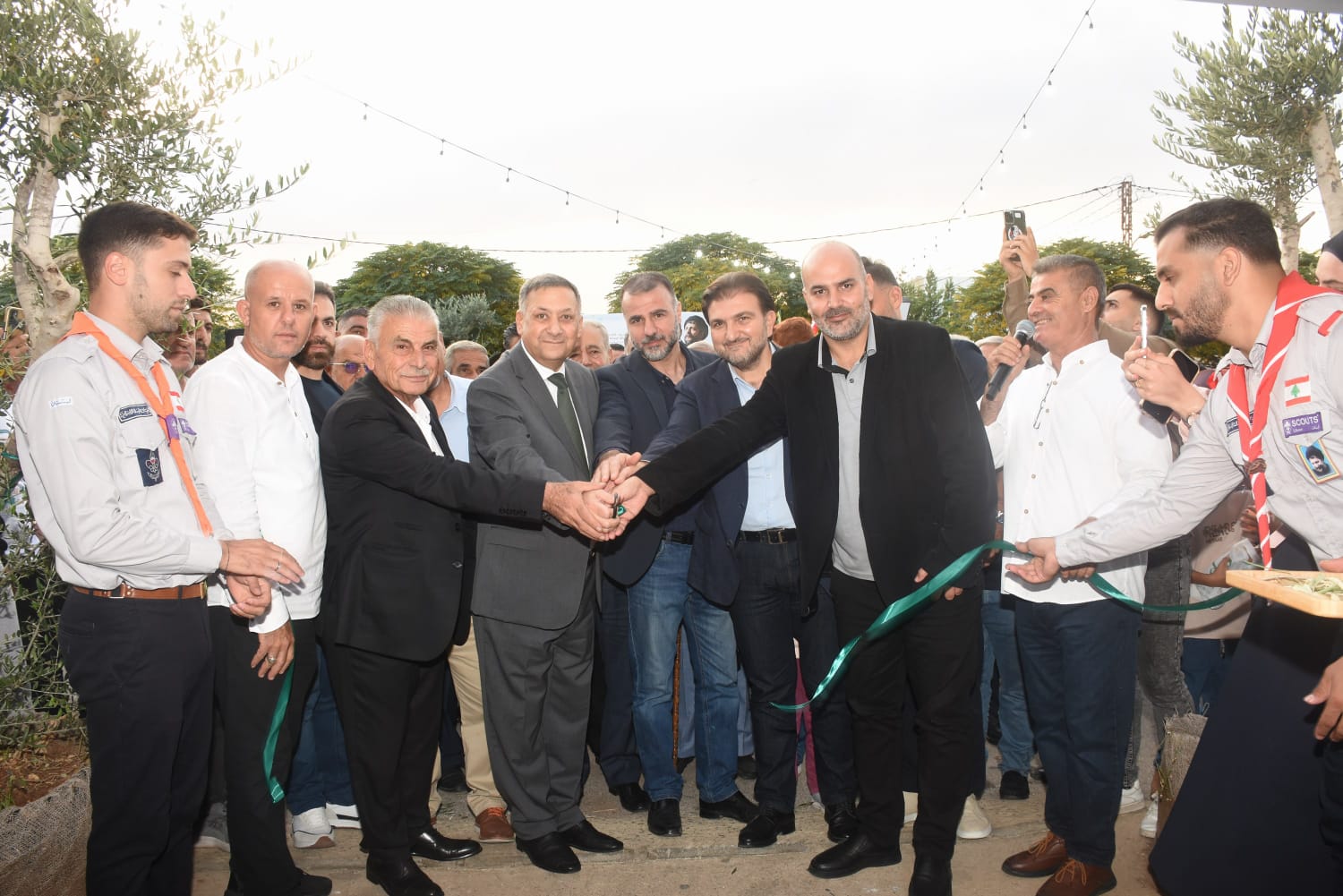 أفتتاح مهرجان الزيتون السنوي الثاني في أنصار